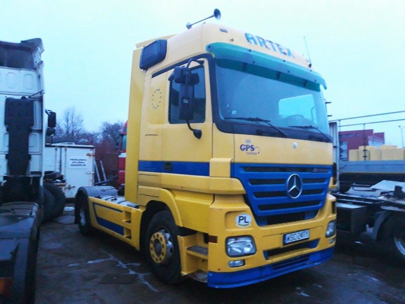 Поступление Mercedes Actros MP2 Поступление Mercedes Actros MP2